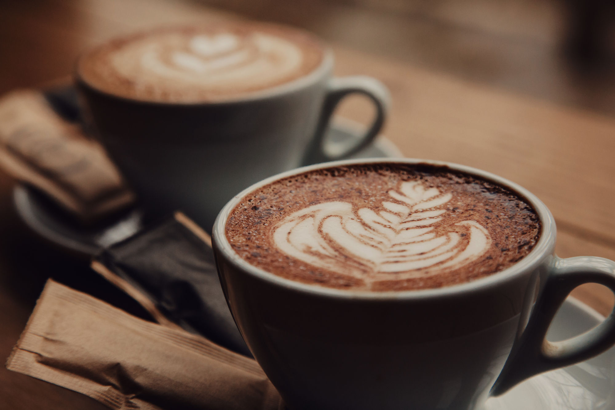 Freshly made coffee at Surfin' Café